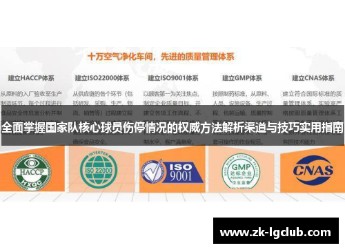 全面掌握国家队核心球员伤停情况的权威方法解析渠道与技巧实用指南 全面掌握国家队核心球员伤停情况的权威方法解析渠道与技巧实用指南